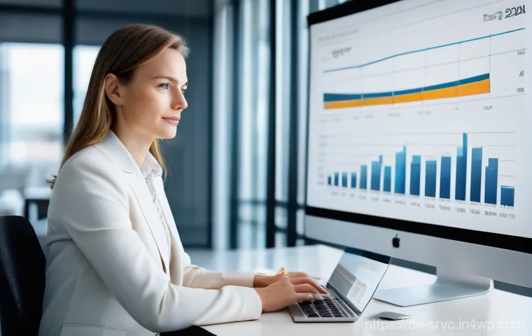 AI 집사 서비스의 성과 측정 방법 - **Prompt:** A stylishly dressed German woman in her early 30s, wearing a chic business-casual outfit...