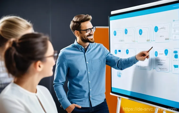 AI 집사 서비스의 성과 측정 방법 - **Prompt:** A stylishly dressed German woman in her early 30s, wearing a chic business-casual outfit...