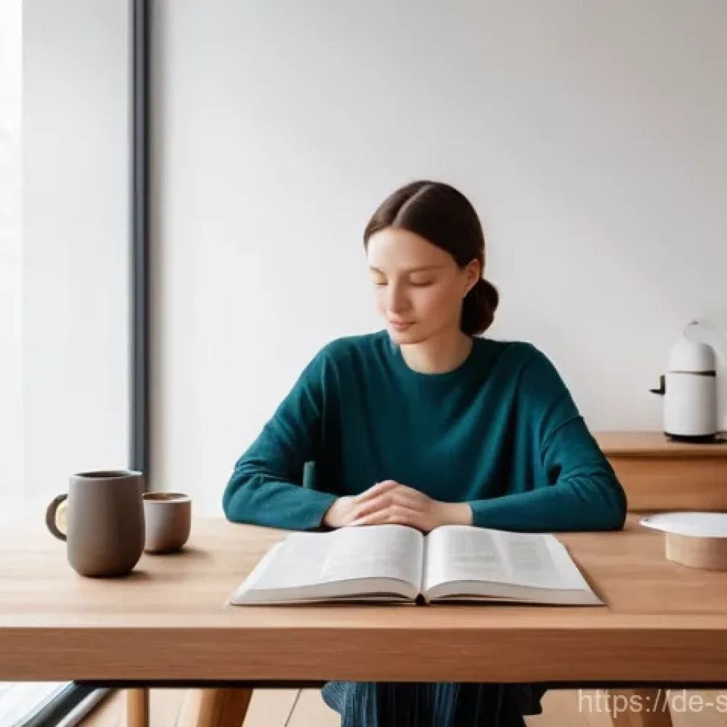 AI 집사 서비스의 개인화된 경험 제공 - **Prompt:** A serene and organized morning scene in a modern, minimalist apartment in a German city,...